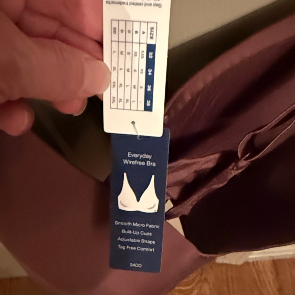GapBody Everyday Wirefree Bra in Brown